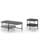 Table d'appoint carrée 60 x 60 et table basse 120 x 60 collection EXO Kendo