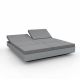 Daybed chassis acier, dossiers inclinables Nautical acier VELA Vondom