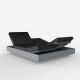 Daybed chassis acier, dossiers inclinables Nautical noir VELA Vondom