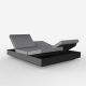 Daybed chassis anthracite, dossiers inclinables Nautical acier VELA Vondom