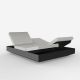 Daybed chassis anthracite, dossiers inclinables Nautical écru VELA Vondom