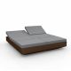 Daybed chassis bronze, dossiers inclinables Nautical acier VELA Vondom