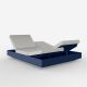 Daybed chassis marine, dossiers inclinables Nautical écru VELA Vondom
