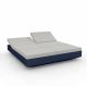 Daybed chassis marine, dossiers inclinables Nautical écru VELA Vondom
