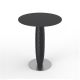 Table bistrot ronde outdoor anthracite VASES Vondom