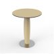 Table bistrot ronde outdoor beige VASES Vondom