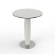 Table bistrot ronde outdoor blanc VASES Vondom