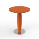 Table bistrot ronde outdoor orange VASES Vondom