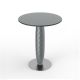 Table bistrot ronde outdoor acier VASES Vondom