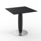 Table bistrot carrée outdoor anthracite VASES Vondom