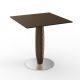 Table bistrot carrée outdoor bronze VASES Vondom