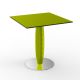 Table bistrot carrée outdoor pistache VASES Vondom