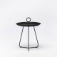 Table basse EYELET Ø 45 cm Houe, coloris noir