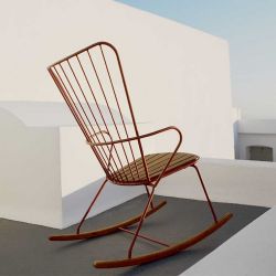 Rocking-chair d'extérieur PAON Houe