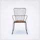 Fauteuil outdoor noir PAON Houe