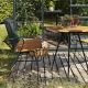 Banc outdoor et fauteuil PAON et table CIRCUM Houe