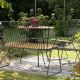 Table de jardin CIRCUM Houe, plateau bambou