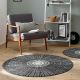 Tapis CASCARA BLACK Wash and Dry
