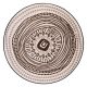 Tapis BOHO STYLE rond Wash and Dry Ø 115 cm