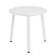 Table basse ronde YARD Emu, coloris blanc