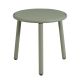 Table basse ronde YARD Emu, coloris vert gris