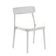 Chaise empilable GRACE Emu, coloris blanc