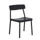 Chaise empilable GRACE Emu, coloris noir