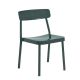 Chaise empilable GRACE Emu, coloris vert foncé