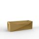 Jardinière FAZ Vondom, coloris beige