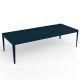 Table rectangulaire ZEF 280 x 105 cm Matière Grise, coloris denim