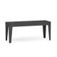 Banc ZEF 120 x 35 Matière Grise, coloris anthracite