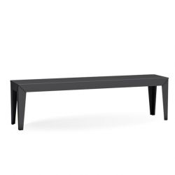 Banc ZEF 160 x 35 Matière Grise, coloris anthracite