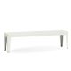 Banc ZEF 160 x 35 Matière Grise, coloris craie
