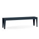 Banc ZEF 160 x 35 Matière Grise, coloris denim