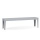 Banc ZEF 160 x 35 Matière Grise, coloris nuage