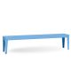 Banc ZEF 195 x 35 Matière Grise, coloris azur