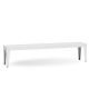 Banc ZEF 195 x 35 Matière Grise, coloris blanc