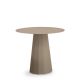 Table lounge ANKARA Ø 70 cm Matière Grise, coloris sable