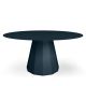 Table ronde ANKARA Ø 150 cm Matière Grise, coloris denim