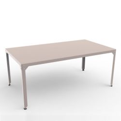 Table rectangulaire outdoor 180 x 100 cm  HEGOA Matière Grise