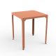 Mange debout carré 79 x 79 cm HEGOA Matière Grise, coloris orange givrée
