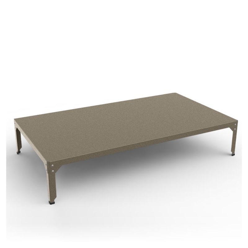 Table basse 180 x 100 cm Hégoa Matière Grise