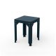 Tabouret HEGOA Matière Grise, coloris denim