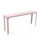 Console L 169 cm HEGOA Matière Grise, coloris baby pink