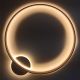 Applique LEDs O2,5 Henri Bursztyn, alimentation par platine murale rétro-éclairée