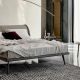 Tapis coton gris MAREK Cattelan Italia, aspect vieilli