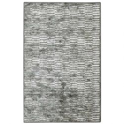 Tapis coton gris MAREK Cattelan Italia, aspect vieilli