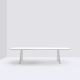 Table ARKI outdoor HPL blanc Pedrali, 300 x 100 cm