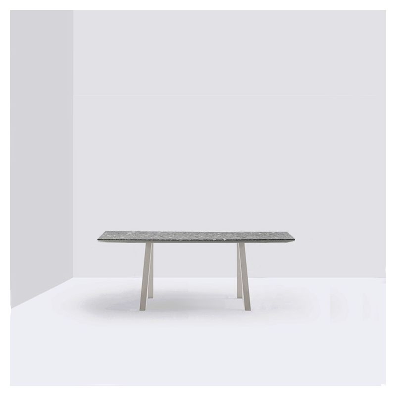 Table ARKI outdoor Marbre composite MFP Pedrali, 200 x 100 cm