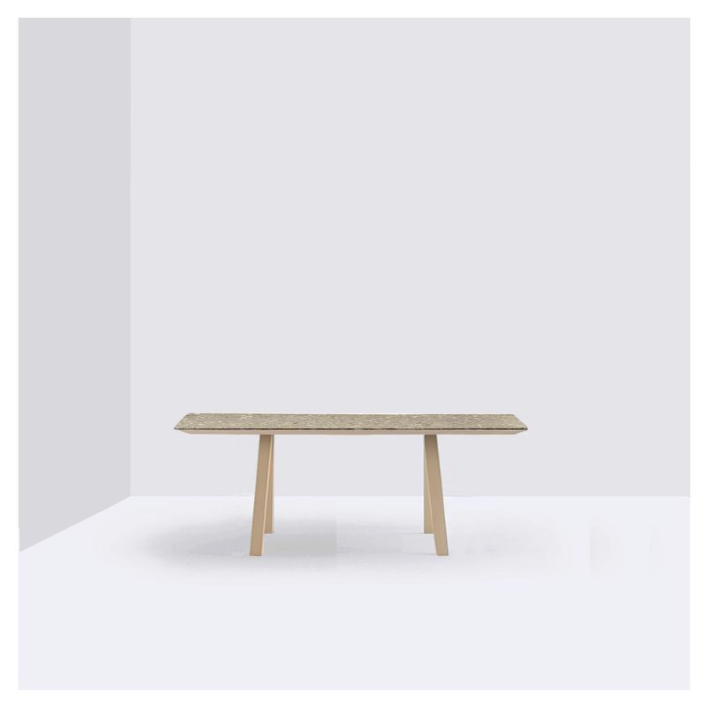 Table ARKI outdoor Marbre composite MBR Pedrali, 200 x 100 cm